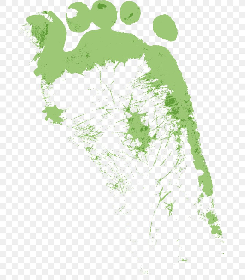 Footprint, PNG, 692x938px, Footprint, Border, Environmental Protection, Fingerprint, Flora Download Free