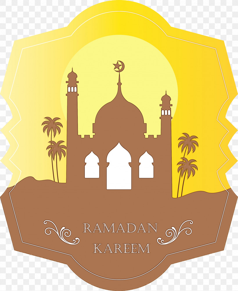 Landmark Yellow Arch Logo Architecture, PNG, 2457x3000px, Ramadan, Arch, Architecture, Building, Islam Download Free