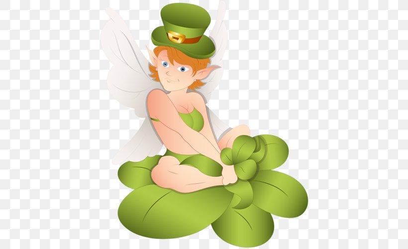 Saint Patrick's Day Holiday Leprechaun Clip Art, PNG, 422x500px, Saint Patrick S Day, Art, Cartoon, Collage, Fairy Download Free