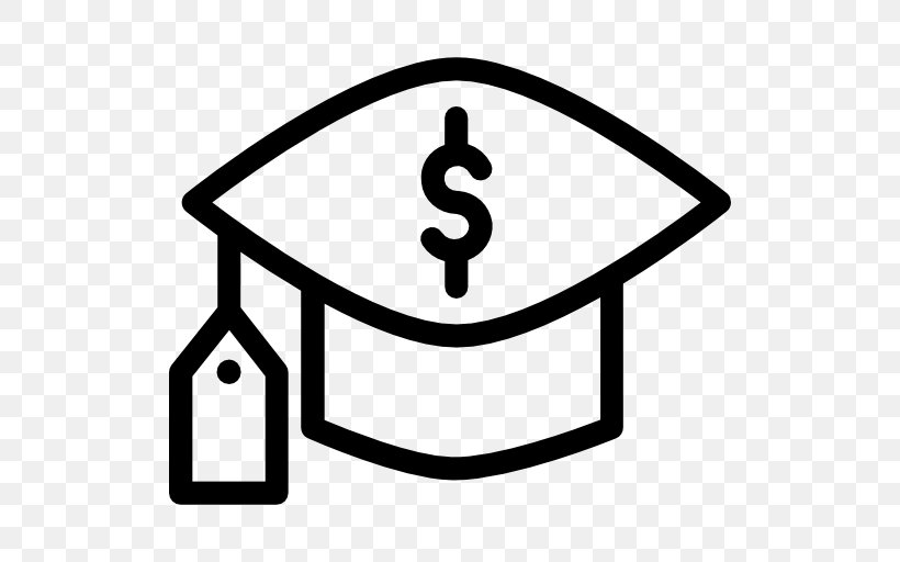 Scholarship Money Bank Loan, PNG, 512x512px, Scholarship, Area, Bank, Black And White, Finance Download Free