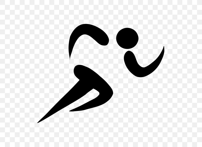Track & Field Sport Olympic Games Pictogram Athlete, PNG, 600x600px, Track Field, Athlete, Black And White, Coach, Cross Country Running Download Free