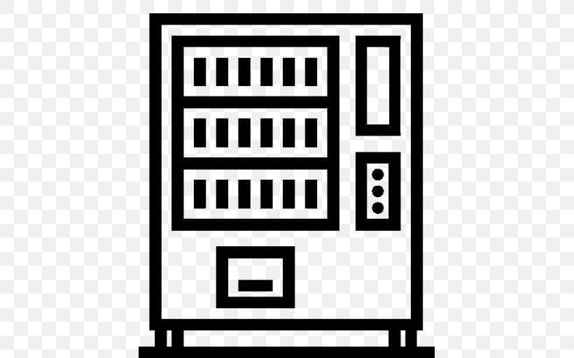 Vending Machines Business, PNG, 512x512px, Vending Machines, Area, Automation, Black And White, Business Download Free