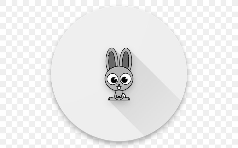 Cartoon Font, PNG, 512x512px, Cartoon, Black And White, Mammal, Rabbit, Rabits And Hares Download Free