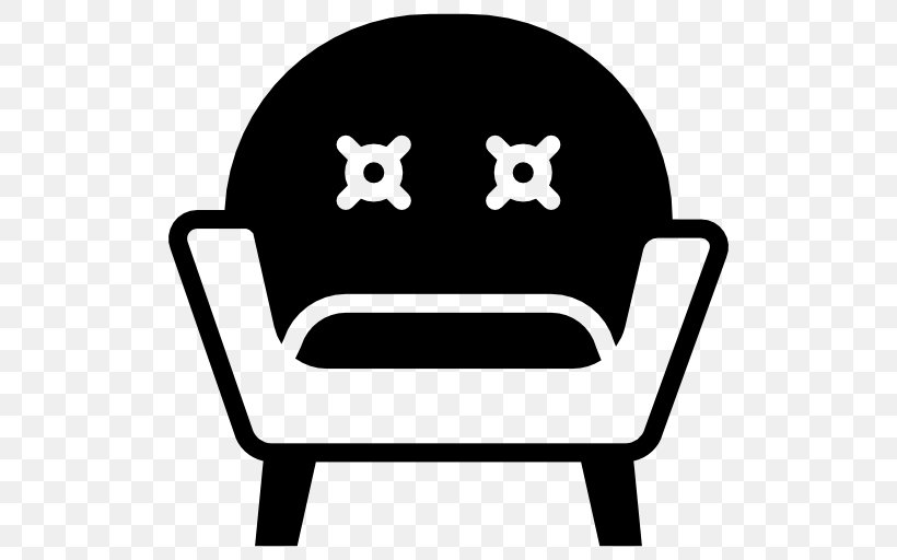 Chair Line Clip Art, PNG, 512x512px, Chair, Artwork, Black, Black And White, Black M Download Free