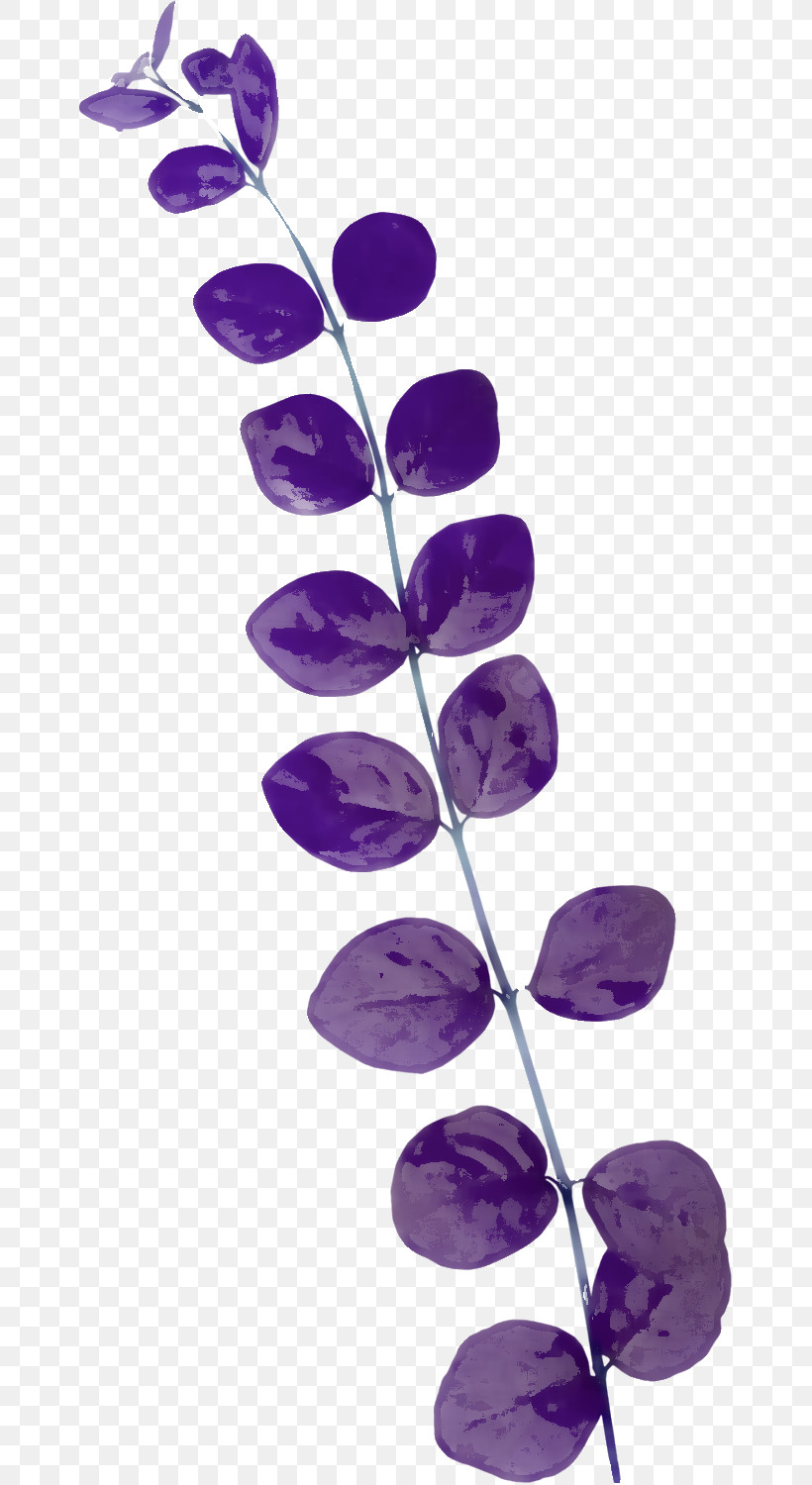 Leaf Border, PNG, 659x1500px, Leaf Border, Amethyst, Plant, Purple, Violet Download Free