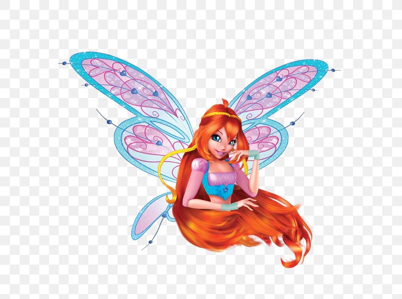 Bloom Winx Club: Believix In You Musa Fairy Flora, PNG, 581x610px, Bloom, Animated Cartoon, Animated Film, Barbie, Butterfly Download Free