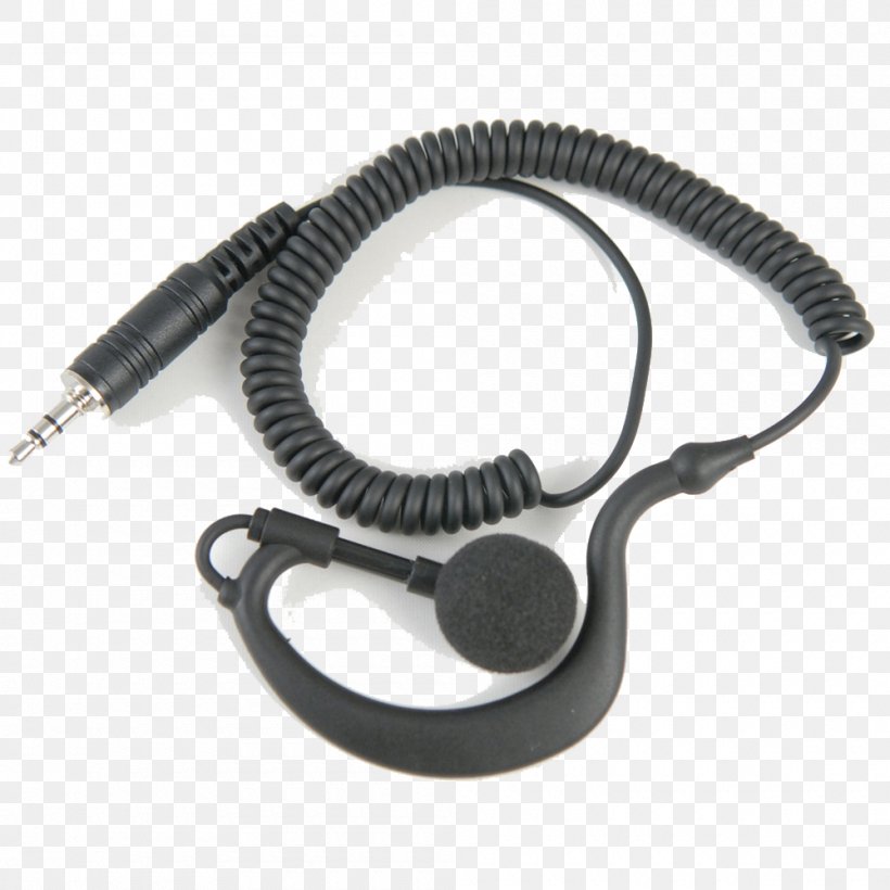 Microphone Oortje Headset Walkie-talkie Phone Connector, PNG, 1000x1000px, Microphone, Audio, Cable, Communication, Communication Accessory Download Free