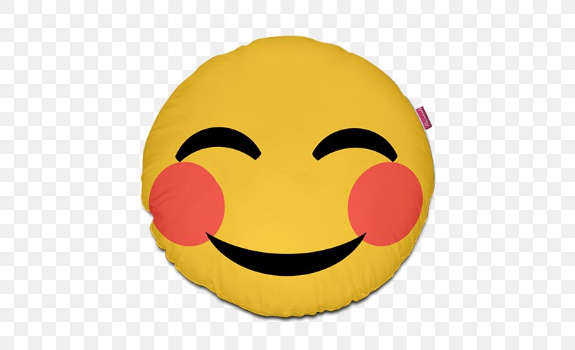 Smiley Emoji Emoticon Koltuk Pillow, PNG, 500x500px, Smiley, Emoji, Emoticon, Face, Gratis Download Free
