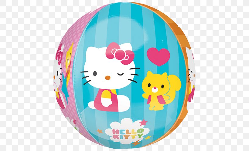 Hello Kitty ANASTASELIS, PNG, 500x500px, Hello Kitty, Baby Toys, Balloon, Birthday, Bopet Download Free