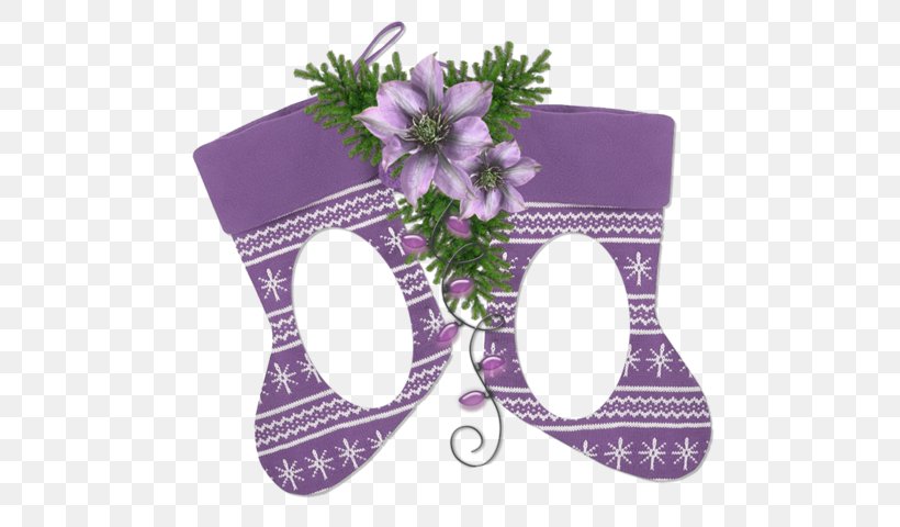 Purple Christmas Stockings Sock, PNG, 600x480px, Purple, Christmas, Christmas Card, Christmas Decoration, Christmas Stockings Download Free