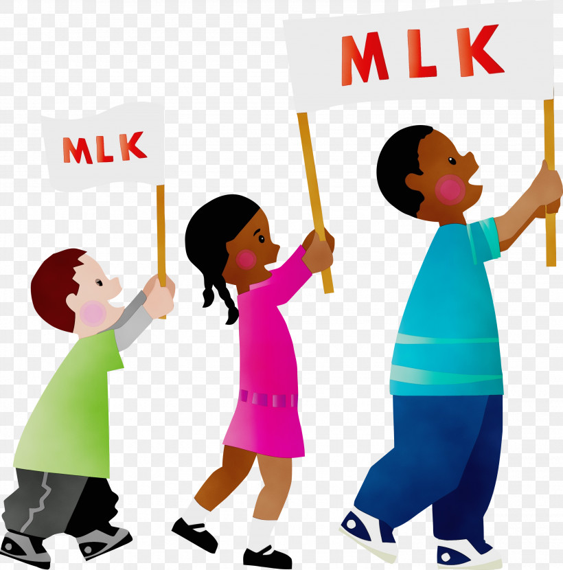 Cartoon Sharing Play Child, PNG, 2963x3000px, Martin Luther King Jr Day, Cartoon, Child, King Day, Mlk Day Download Free