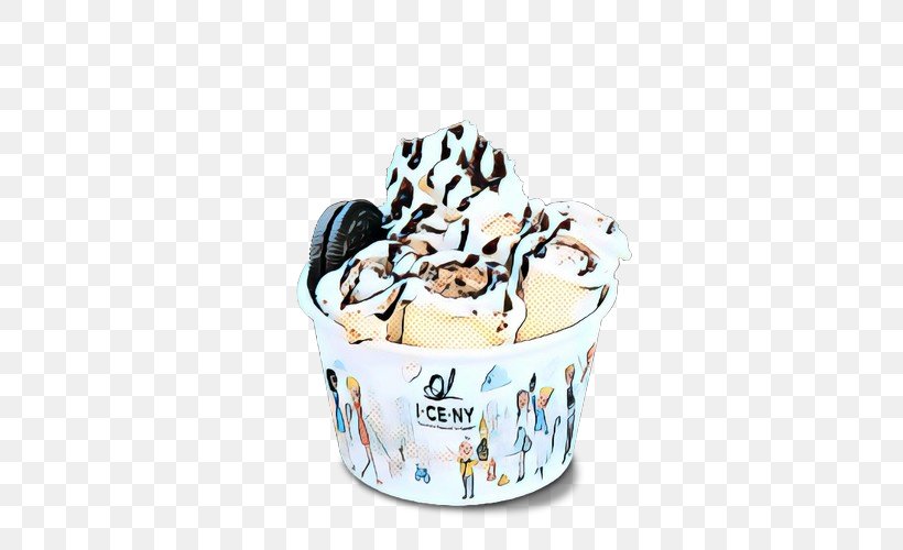Frozen Food Cartoon, PNG, 500x500px, Sundae, Baking Cup, Banana Split, Chocolate, Chocolate Ice Cream Download Free