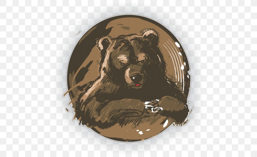 Bear Sticker Car Dog Mammal, PNG, 500x500px, Bear, Airborne Forces, Brazil, Brazilians, Car Download Free