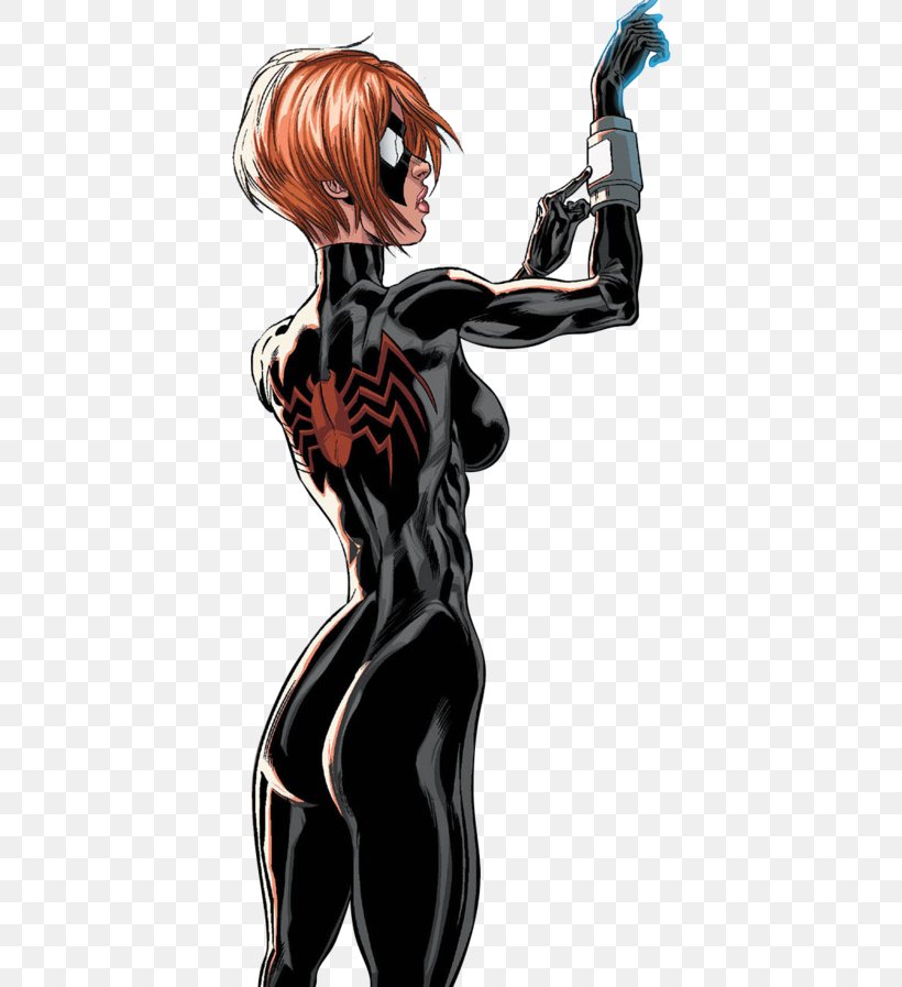 Black Widow Spider-Woman Ultimate Marvel Marvel Comics, PNG, 400x897px, Watercolor, Cartoon, Flower, Frame, Heart Download Free