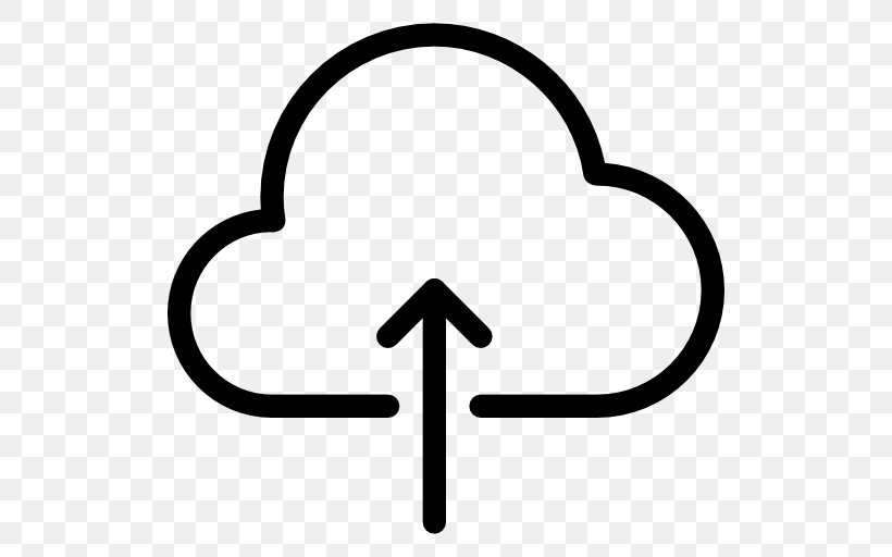 Cloud Computing Cloud Storage, PNG, 512x512px, Cloud Computing, Area, Black And White, Body Jewelry, Cloud Storage Download Free