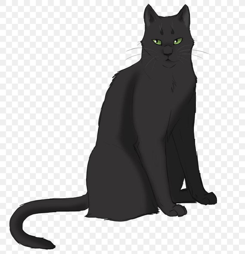 Black Cat Warriors Firestar's Quest Korat SkyClan's Destiny, PNG, 785x851px, Black Cat, Asian, Black, Bombay, Burmese Download Free