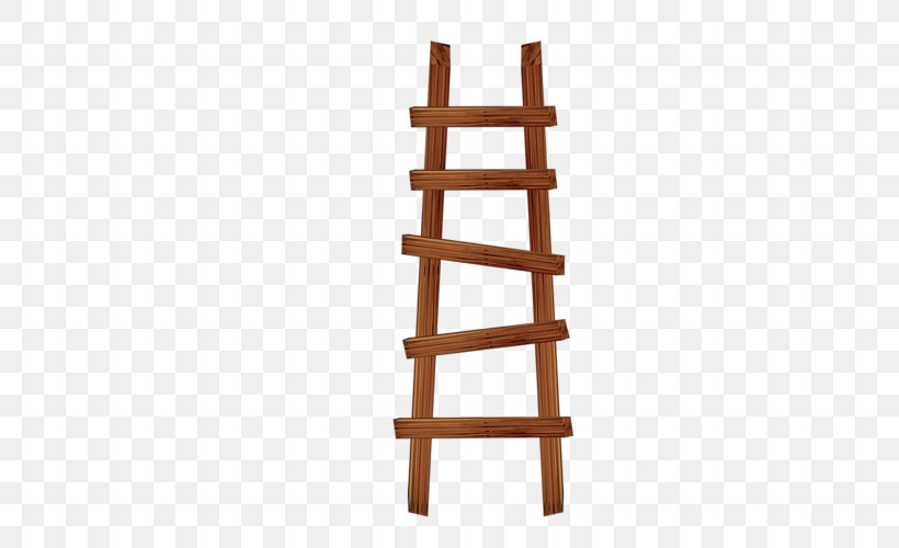 Ladder Stairs Wood Clip Art, PNG, 500x500px, Ladder, Furniture, House, Stairs, Tree Download Free