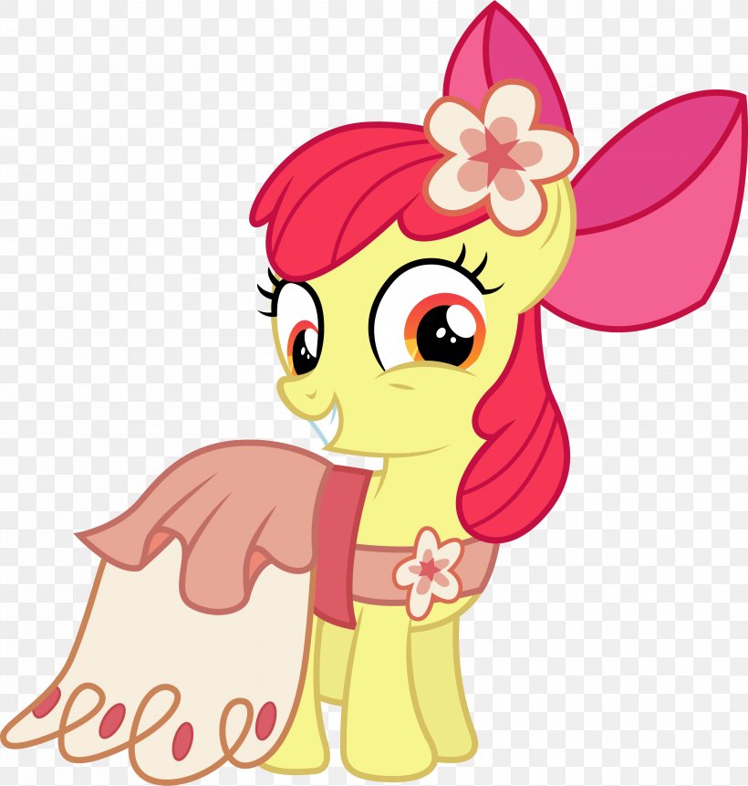 Pony Apple Bloom Scootaloo Rarity Pinkie Pie, PNG, 3559x3738px, Watercolor, Cartoon, Flower, Frame, Heart Download Free
