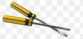 Yellow Screwdriver Handle - Tool Screwdriver Handle PNG