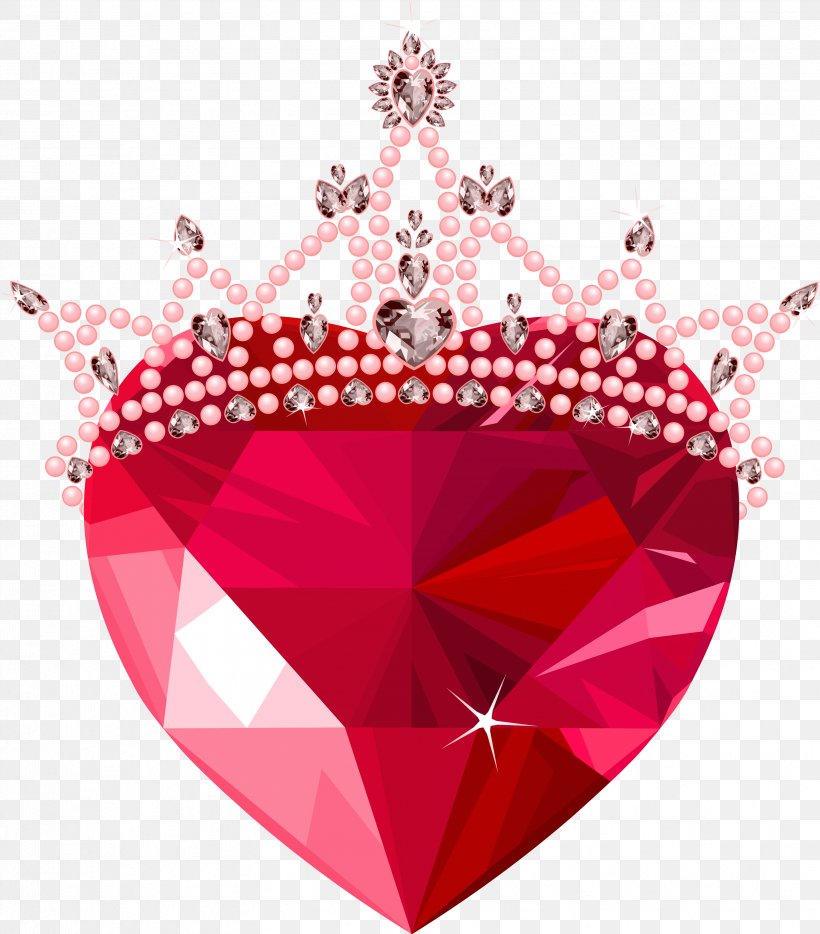 Diamond Heart Desktop Wallpaper Brilliant, PNG, 3346x3812px, Diamond, Brilliant, Christmas Ornament, Crystal, Diamond Color Download Free