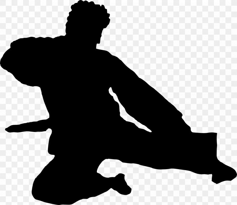 Karate Silhouette Martial Arts Clip Art, PNG, 1214x1052px, Karate, Black, Black And White, Decal, Hand Download Free