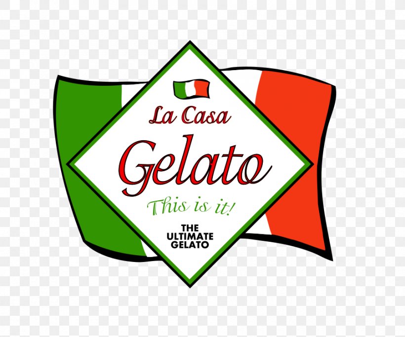 Logo La Casa Gelato Ice Cream Italian Cuisine, PNG, 900x750px, Logo, Art, Brand, Emblem, Gelato Download Free