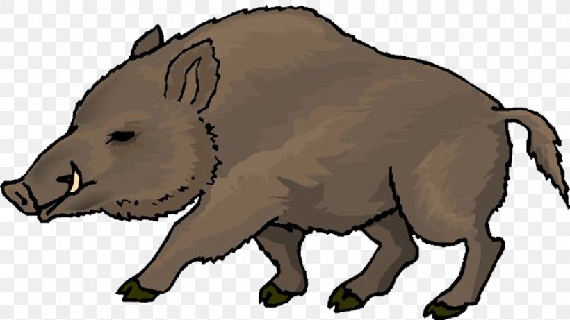 Wild Boar Clip Art, PNG, 900x506px, Wild Boar, Animal Figure, Bear, Carnivoran, Cattle Like Mammal Download Free