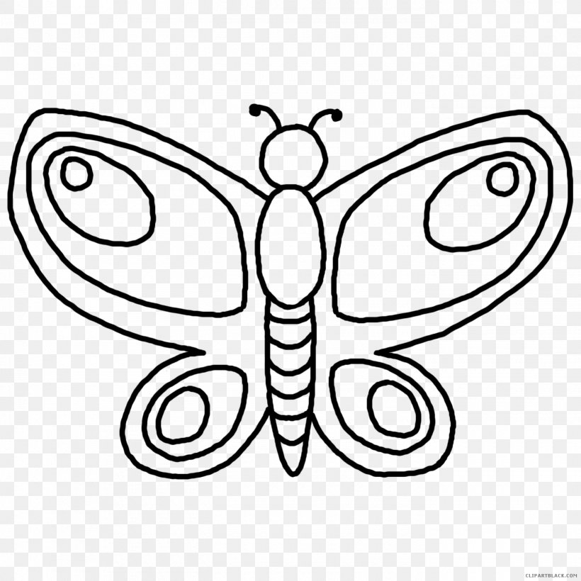 Butterfly Drawing Clip Art, PNG, 1400x1400px, Butterfly, Art, Artwork, Black And White, Brush Footed Butterfly Download Free