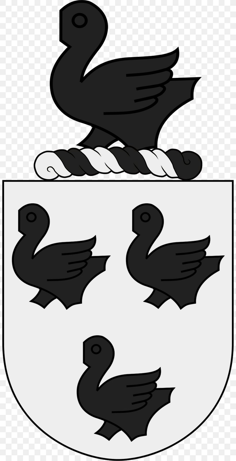 Duck Goose Silhouette Clip Art, PNG, 804x1600px, Duck, Beak, Bird, Black, Black And White Download Free