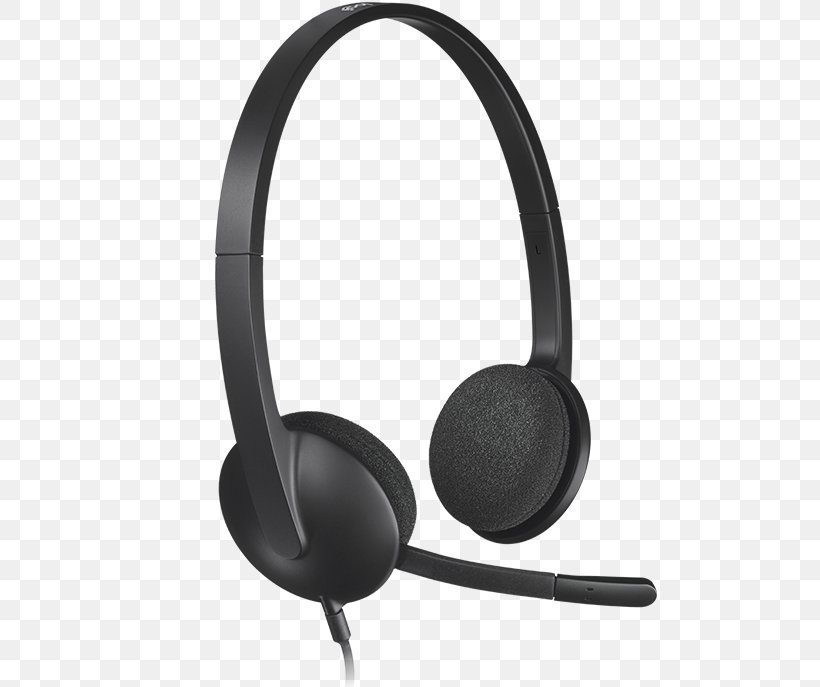 Microphone Logitech H340 Digital Audio Headset Headphones, PNG, 800x687px, Microphone, Audio, Audio Equipment, Computer, Digital Audio Download Free