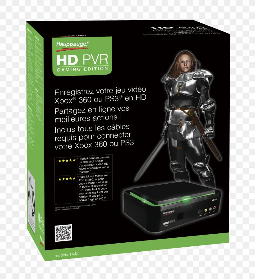Xbox 360 Hauppauge Digital Digital Video Recorders Hauppauge HD PVR Gaming Edition, PNG, 3000x3286px, Xbox 360, Component Video, Digital Video Recorders, Electronic Device, Gadget Download Free