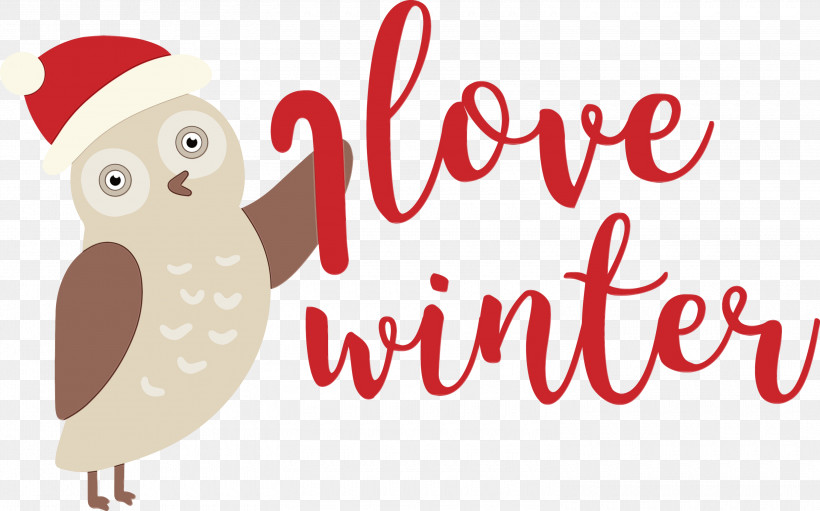 Christmas Day, PNG, 3000x1871px, Love Winter, Beak, Biology, Birds, Cartoon Download Free
