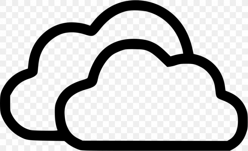 OneDrive Symbol, PNG, 981x598px, Onedrive, Area, Black And White, Cloud Computing, Cloud Storage Download Free