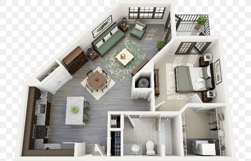 House Plan 3D Floor Plan Bedroom, PNG, 728x528px, 3d Floor Plan, House Plan, Apartment, Architecture, Bedroom Download Free