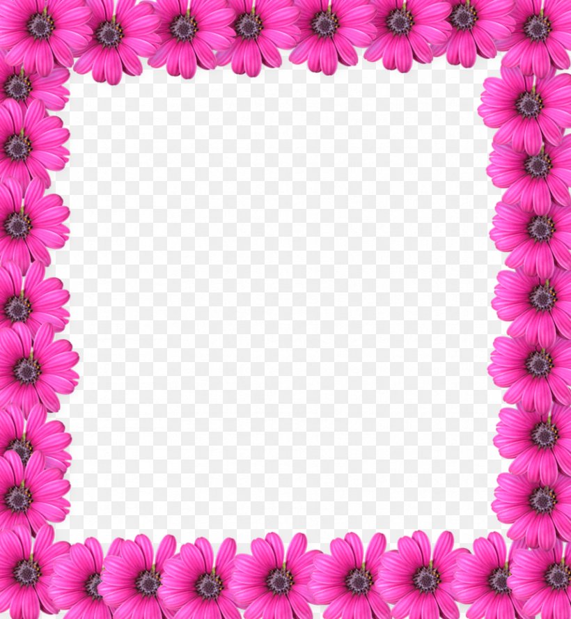 Picture Frame Flower Pink Clip Art, PNG, 858x931px, Picture Frame, Dahlia, Floral Design, Flower, Magenta Download Free