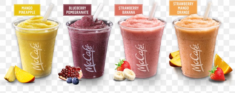 Smoothie Fizzy Drinks Milkshake McDonald's Fruit, PNG, 1096x437px, Smoothie, Drink, Fizzy Drinks, Flavor, Food Download Free