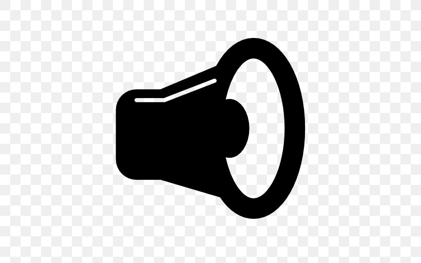 Horn™ Horn Loudspeaker, PNG, 512x512px, Horn, Black And White, Brand, Bugle, Button Download Free