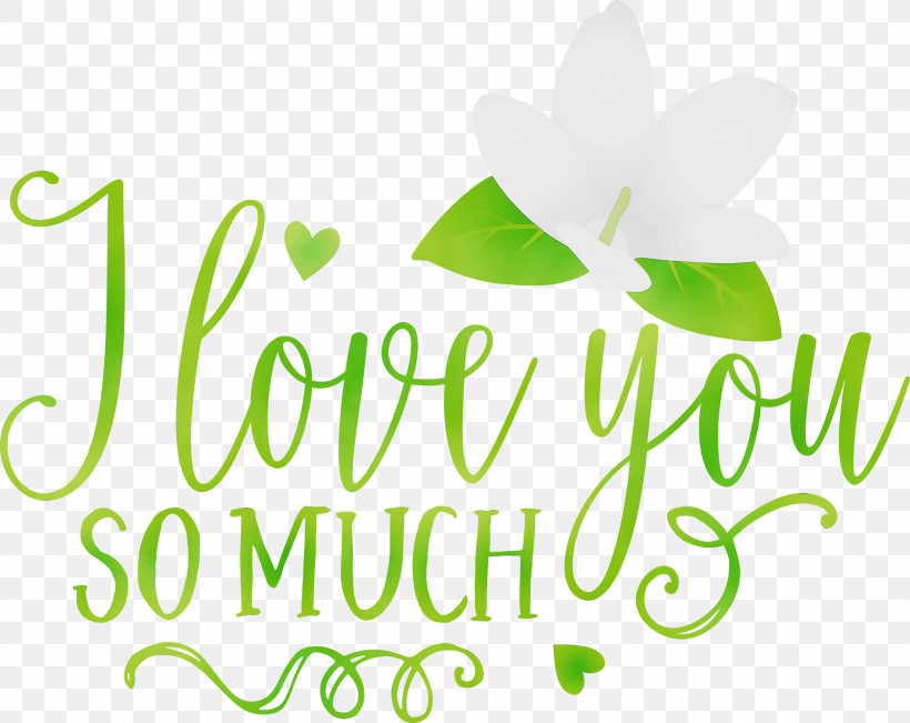 Leaf Logo Flower Meter Line, PNG, 3000x2382px, I Love You So Much, Biology, Flower, Leaf, Line Download Free
