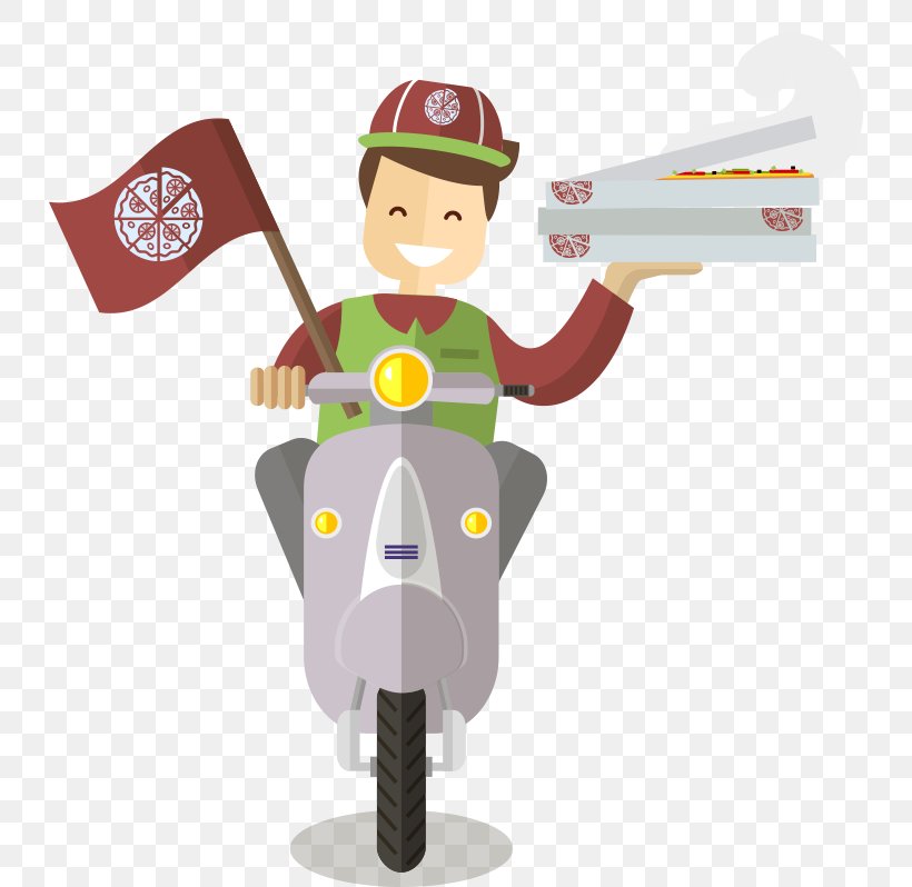 Pizza Food Delivery, PNG, 808x798px, Pizza, Delivery, Drawing, Figurine, Flat Design Download Free