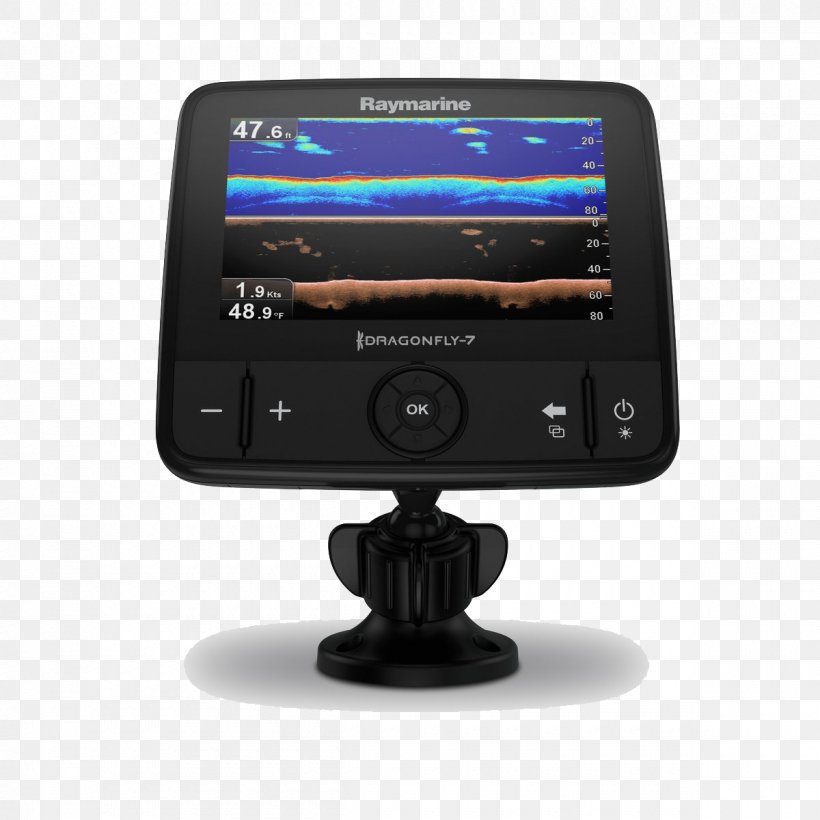 Raymarine Dragonfly PRO Fish Finders Raymarine Plc Chartplotter GPS Navigation Systems, PNG, 1200x1200px, Fish Finders, Chartplotter, Chirp, Deeper Fishfinder, Display Device Download Free