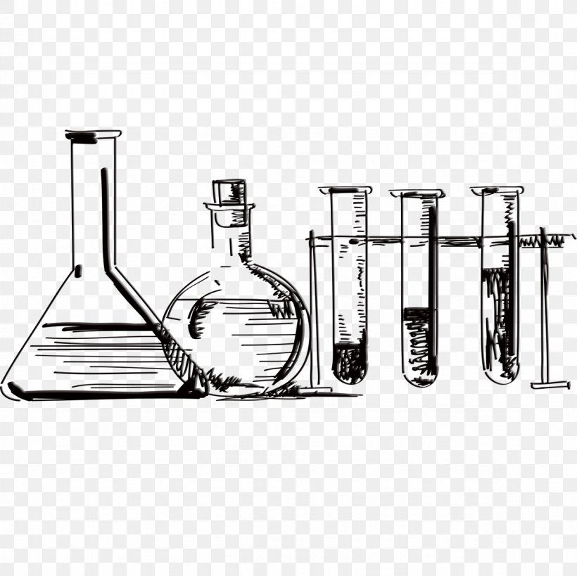 Science Biology Mathematics Laboratory Drawing, PNG, 1181x1181px, Science, Biology, Black And White, Bottle, Chemistry Download Free