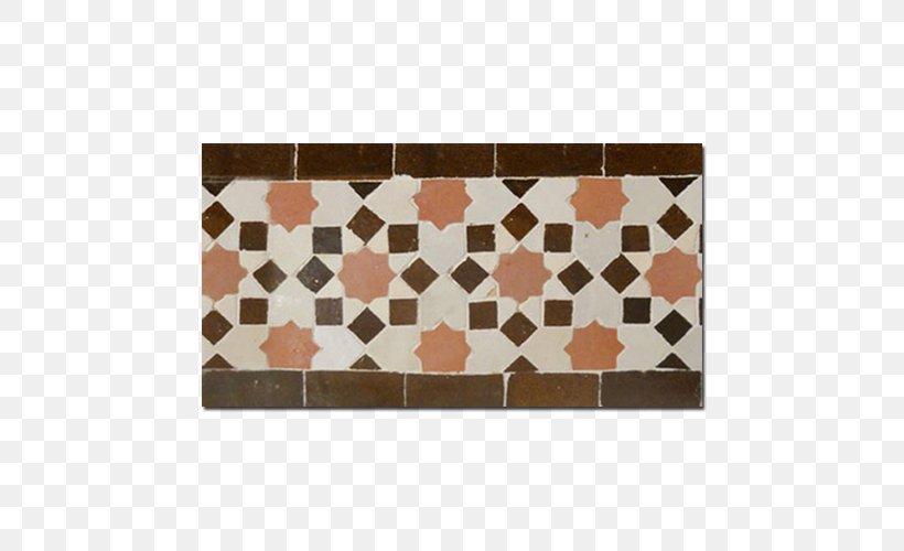Tile Morocco Zellige Mosaic Floor, PNG, 500x500px, Tile, Bathroom, Brown, Floor, Flooring Download Free
