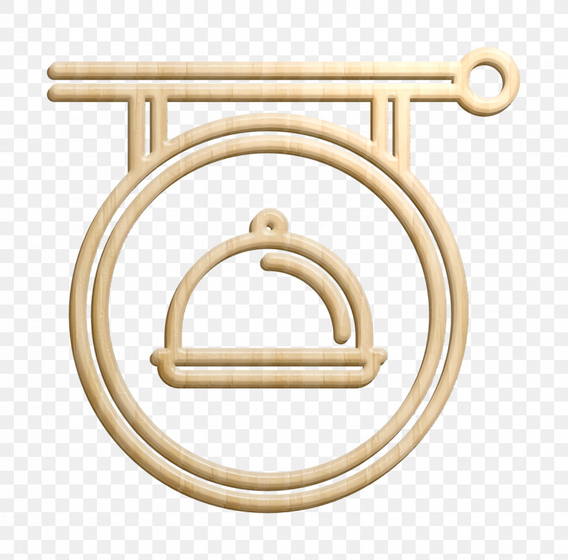 Restaurant Icon Signboard Icon, PNG, 1236x1220px, Restaurant Icon, Brass, Bronze, Circle, Handle Download Free