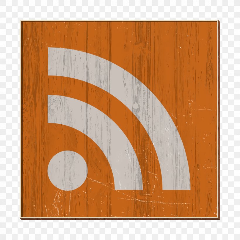 Rss Icon Social Networks Logos Icon, PNG, 1238x1238px, Rss Icon, Hardwood, Orange, Plank, Plywood Download Free