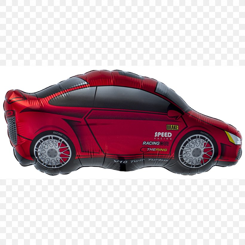 Sports Car Balloon Party Toy, PNG, 1024x1024px, Car, Automotive Design, Automotive Exterior, Bag, Balloon Download Free