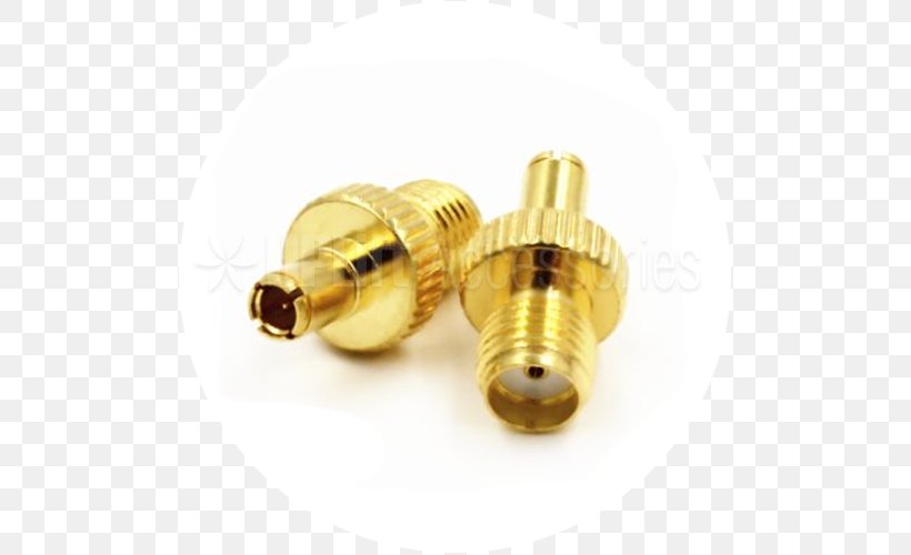 SMA Connector Electrical Connector Aerials RF Connector Transducer, PNG, 500x500px, Sma Connector, Adapter, Aerials, Brass, Computer Download Free