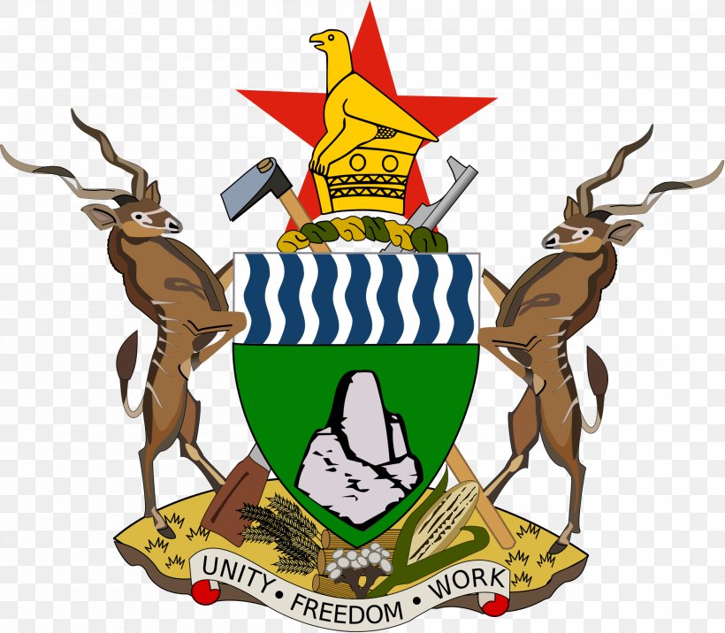 Coat Of Arms Of Zimbabwe Flag Of Zimbabwe National Coat Of Arms, PNG, 2000x1747px, Zimbabwe, Blazon, Coat Of Arms, Coat Of Arms Of Zambia, Coat Of Arms Of Zimbabwe Download Free