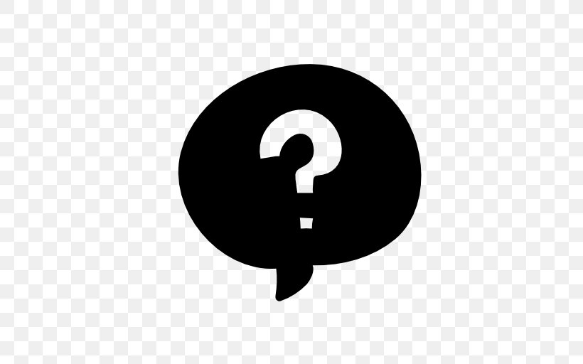 Question Mark Clip Art, PNG, 512x512px, Question Mark, Black And White, Brand, Information, Logo Download Free