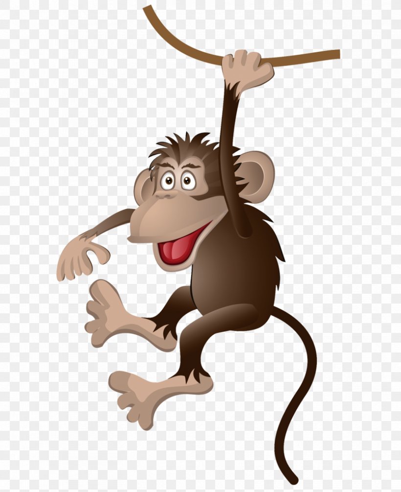 Monkey Clip Art, PNG, 835x1024px, Monkey, Animal Figure, Button, Cartoon, Fictional Character Download Free