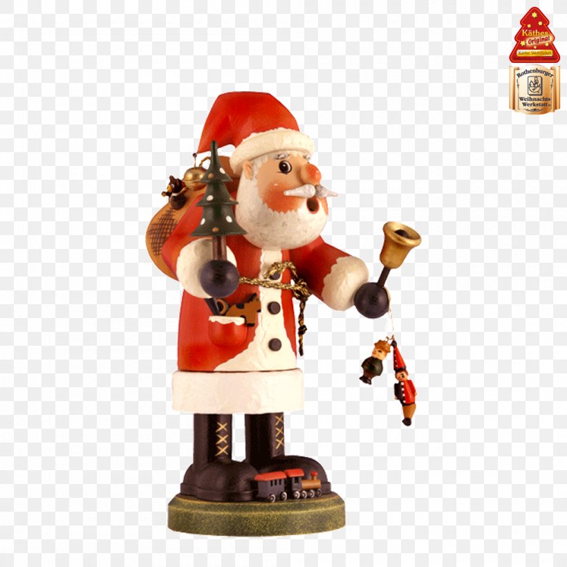 Santa Claus Christmas Ornament Käthe Wohlfahrt Räuchermann, PNG, 1000x1000px, Santa Claus, Christmas, Christmas Decoration, Christmas Ornament, Decorative Nutcracker Download Free